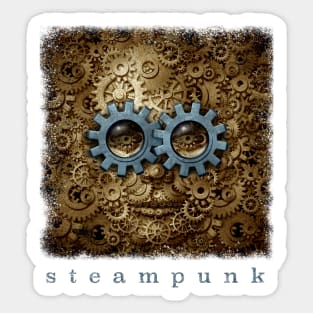 Steampunk Sticker